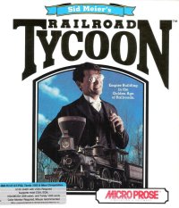 Sid Meier's Railroad Tycoon Amiga US box art